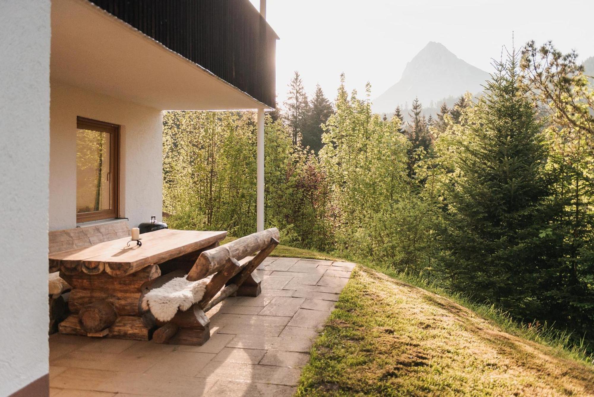 Ferienwohnung Waldgarten Leiten Ngoại thất bức ảnh