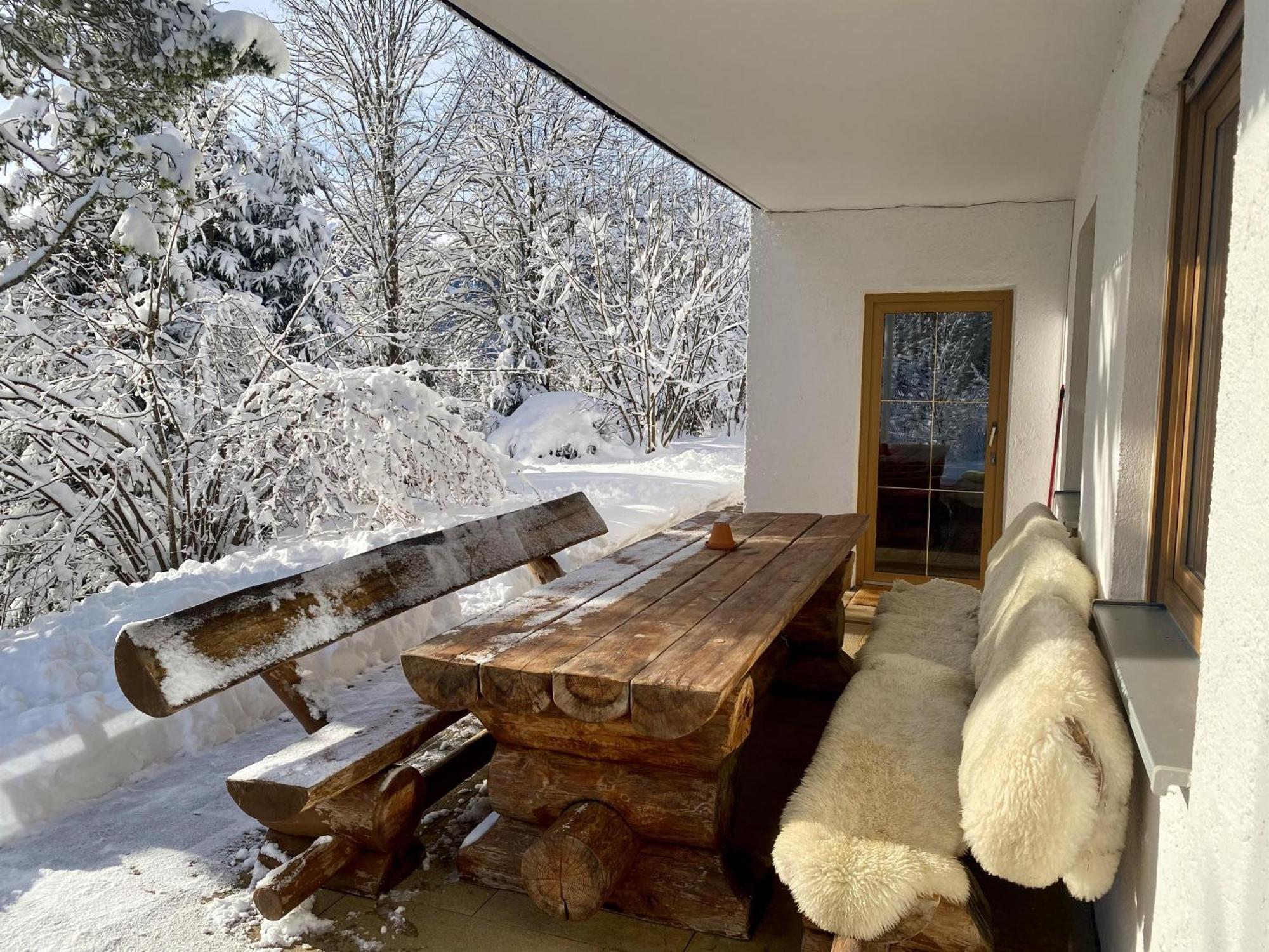 Ferienwohnung Waldgarten Leiten Ngoại thất bức ảnh